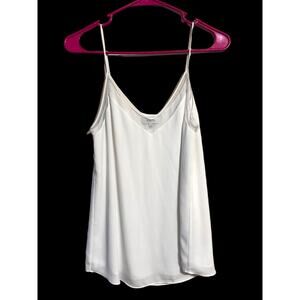 Aritzia Babaton White Silky Cami Size XS